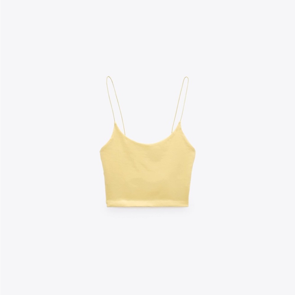 Zara Yellow tank